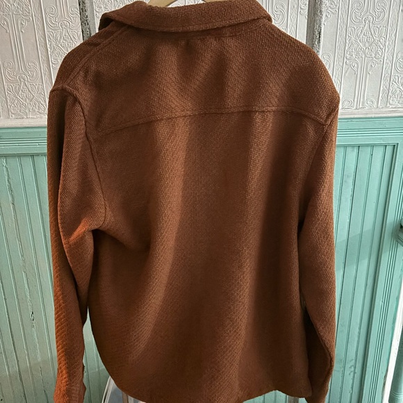 Brown Textured Jacket - Picture 4 of 4